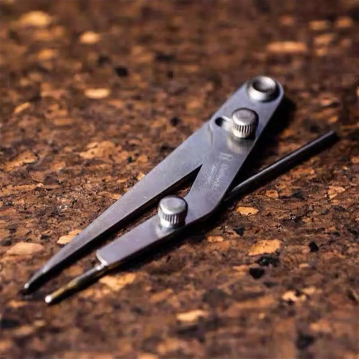 Nattools Pen Leather Scratch Gauge - 4803 Adjustable Stitching Spacing Tool for DIY Leathercraft