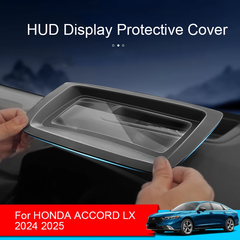 Car HUD Display Protective Cover For Honda Accord LX 2024-2025 Head Up Display Reflective Projection Screen Dustproof Accessory