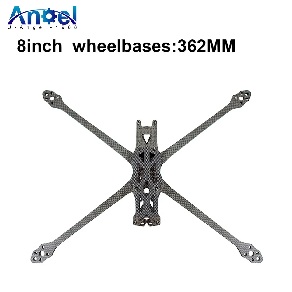 

Комплект радиоуправляемой рамы 8 дюймов 362 мм 9 дюймов 390 мм Квадрокоптер из углеродного волокна 5 мм Рука для APEX FPV Freestyle RC Racing Drone Модель Запчасти