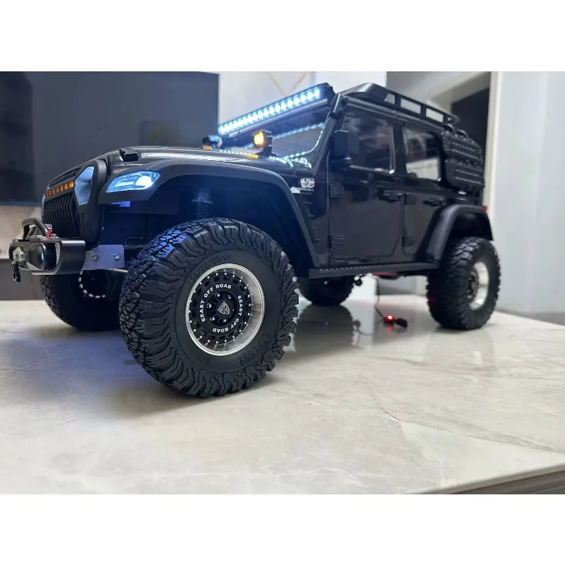 4 قطعة 1.9 بوصة 2.2 بوصة 2.6 بوصة عجلات معدنية ل 1/10 1/8 RC الزاحف سيارة TRX4 المدافع محوري SCX10 RC4WD D90 TRX6 MK07 خزان 300 #6
