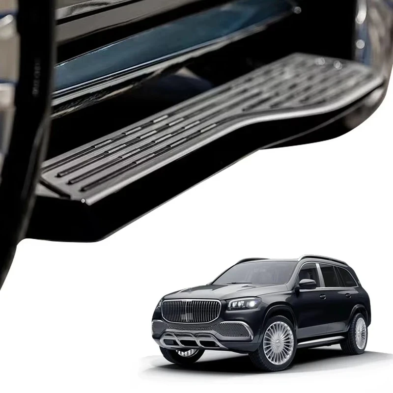 WJ Super Price LED Lights Car Padel SideSteps Electric Retractable Running Boards For