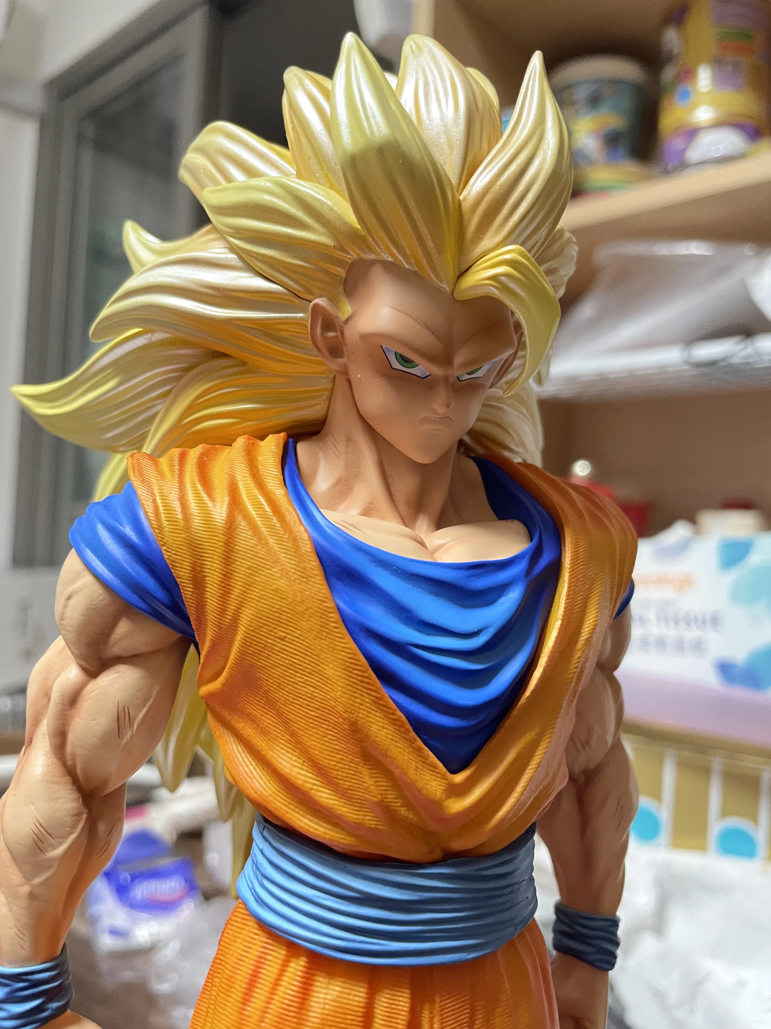 Standbeeld Brother Jt Dragon Ball Figuur Super Drie Goku Volledige Brandstofinjectie Cartoon Animatie Beeldje Ornamenten Acgn Model Gift