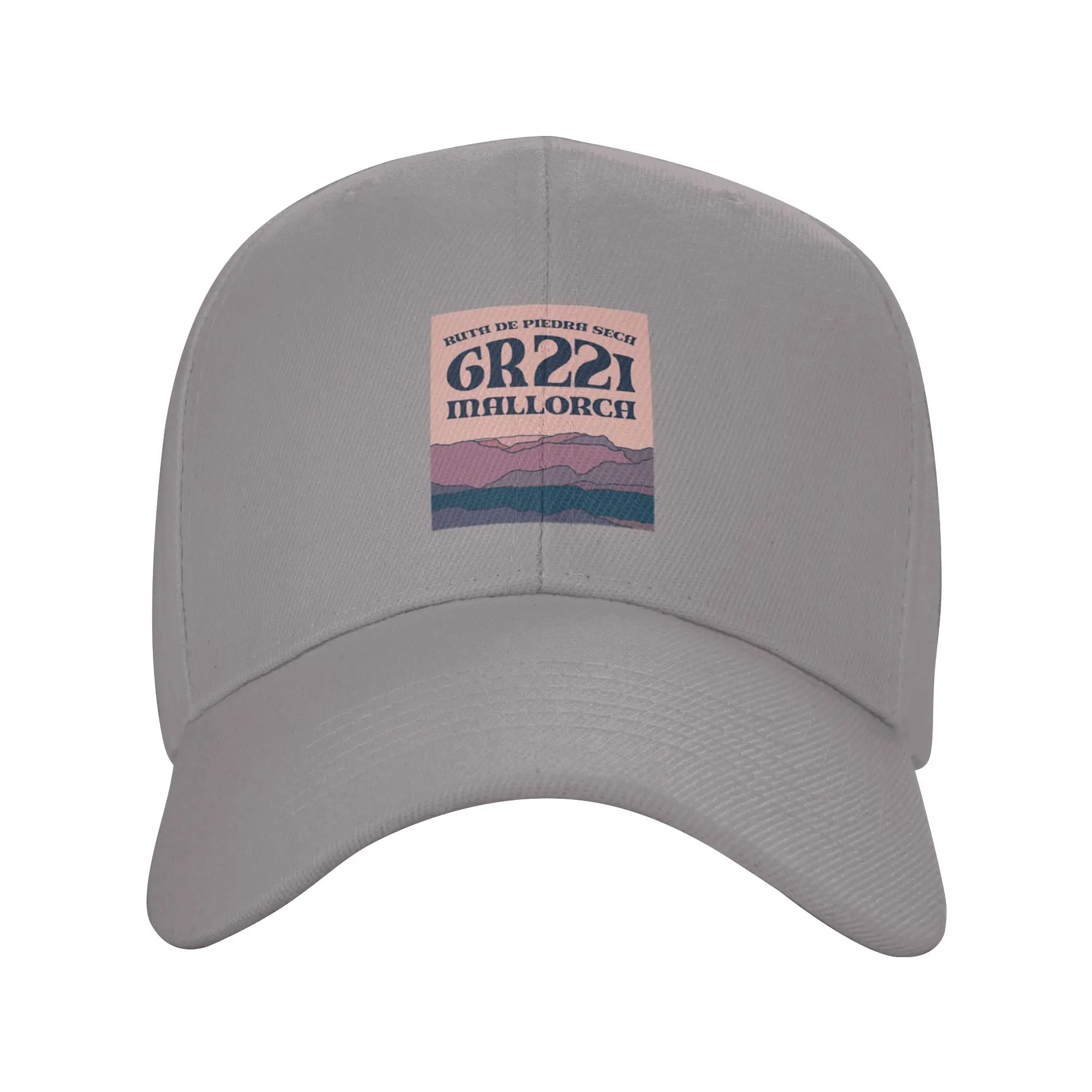 Hot Sale Ruta de Piedra Seca  GR 221   Mallorca Baseball Cap  Graphic Hats For Men  Seaside Travel Hats For Men
