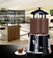 10L With CE Hot Chocolate Machine Drinking Hot Chocolate Dispenser Milk Tea Soy Bean Coffee Wine Dispenser Kitchen Appliance