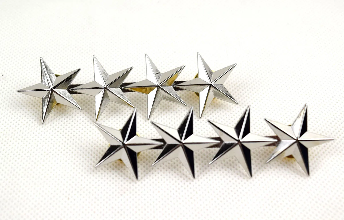 US Air Force Four Stars General Rank Badge Pin Insignia 　