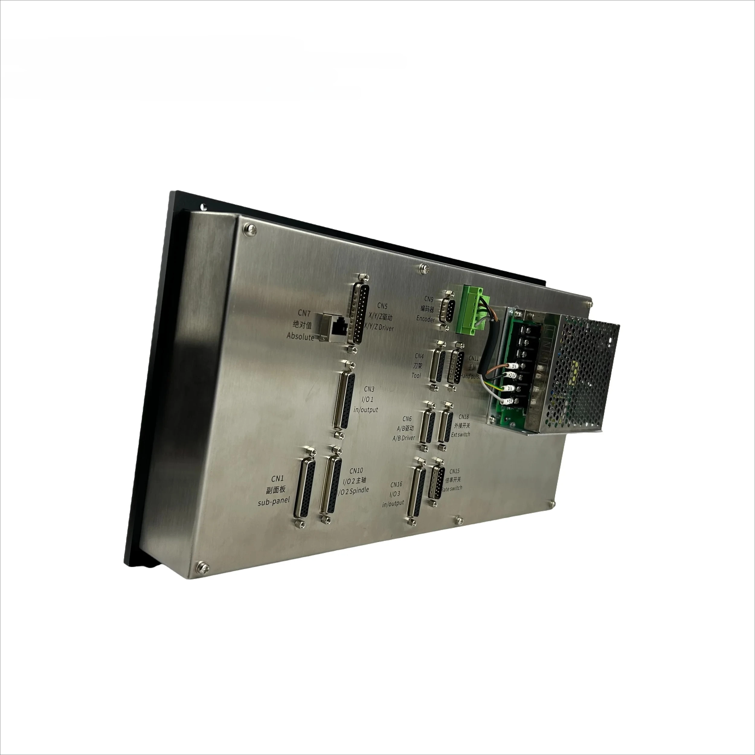 998T-MAX CNC Lathe System 2 Axis Servo Absolute Controller With PLC Macro Support ATC 8 12 Turret Tools 3D Graphic