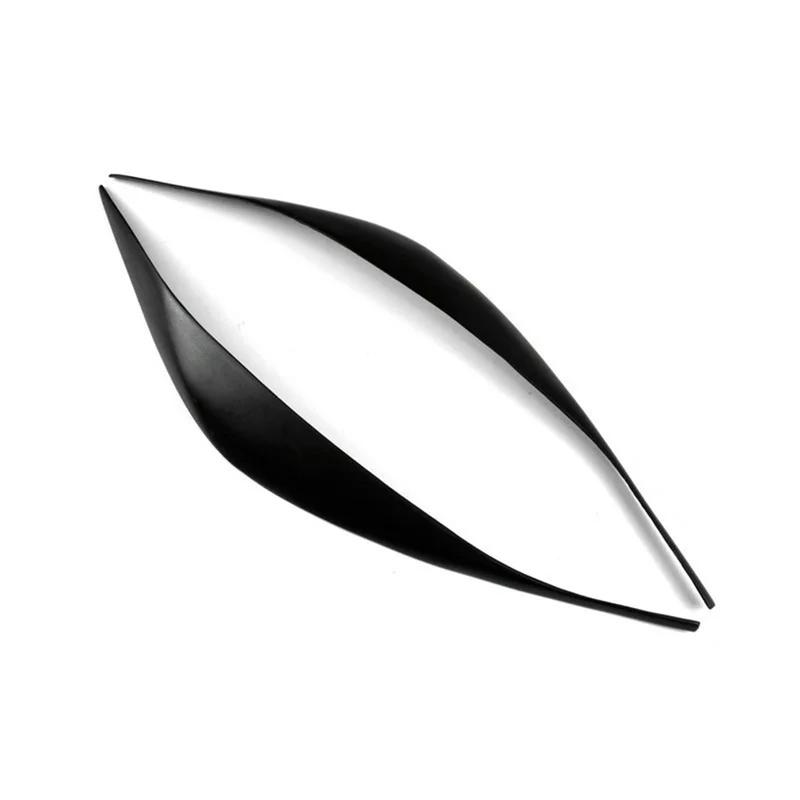 سيارة الجبهة العلوي الحاجب رئيس ضوء الجفن الحاجب الراتنج تقليم ملصق لسيارات BMW F34 GT330 GT328 GT300 2016-2019