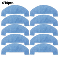 4/10pcs Mop Pad Cloth For Ultenic D10 Robot Vacuum Cleaner Spare Parts Household Cleaning Replacement Accessories