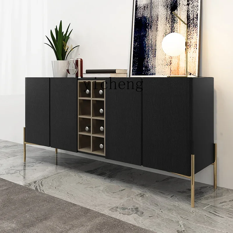 a2 Sideboard Modern Minimalist Storage Cabinet High Leg Wine Cabinet