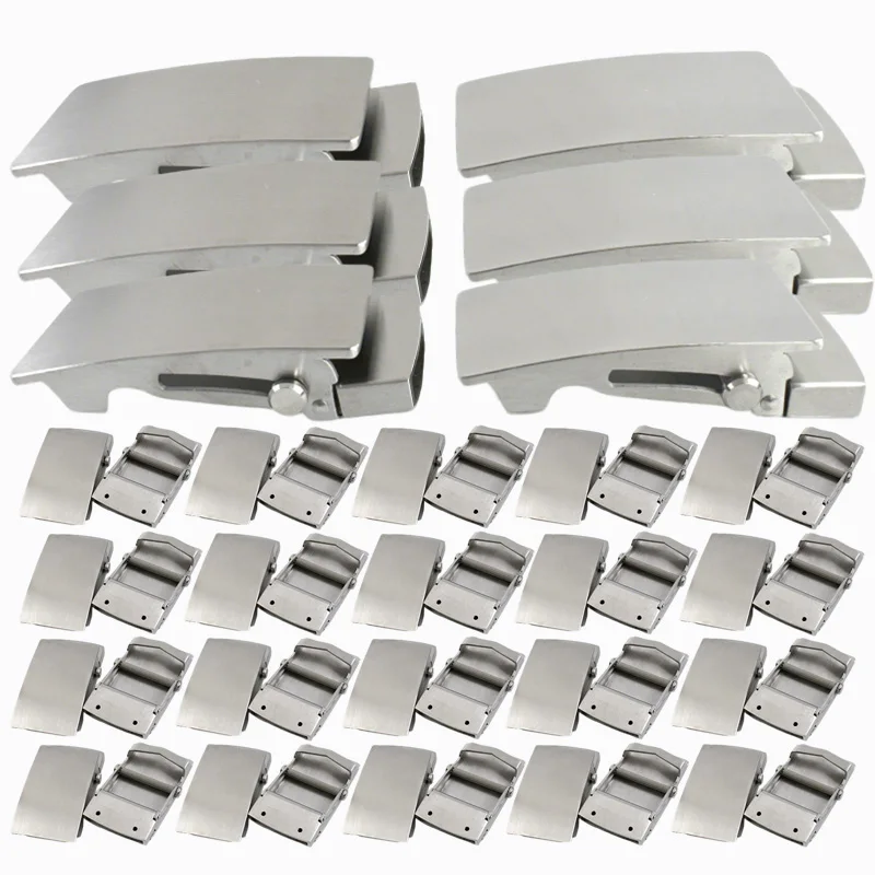

1Pc 36/39mm Stainless Steel Belt Buckle Automatic Clasps for Waistband Head Roller Toothless Men's Belts Buckles Accessories