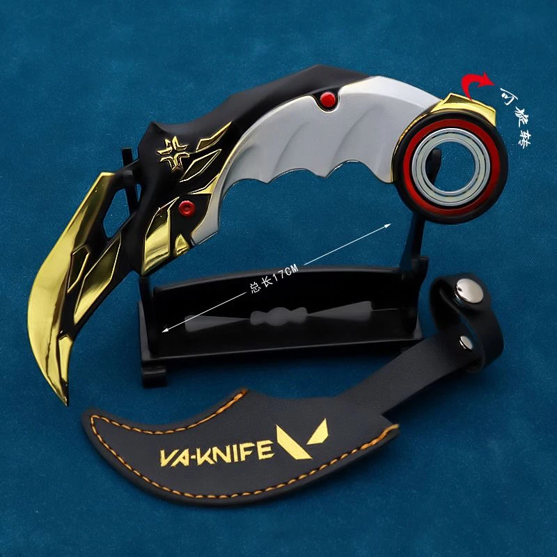 سلاح الشجاعة أبطال Karambit مخلب سكين لعبة الطرفية 16 سنتيمتر سلاح السيف المعدني نموذج اكسسوارات الحلي لعبة الأولاد هدية