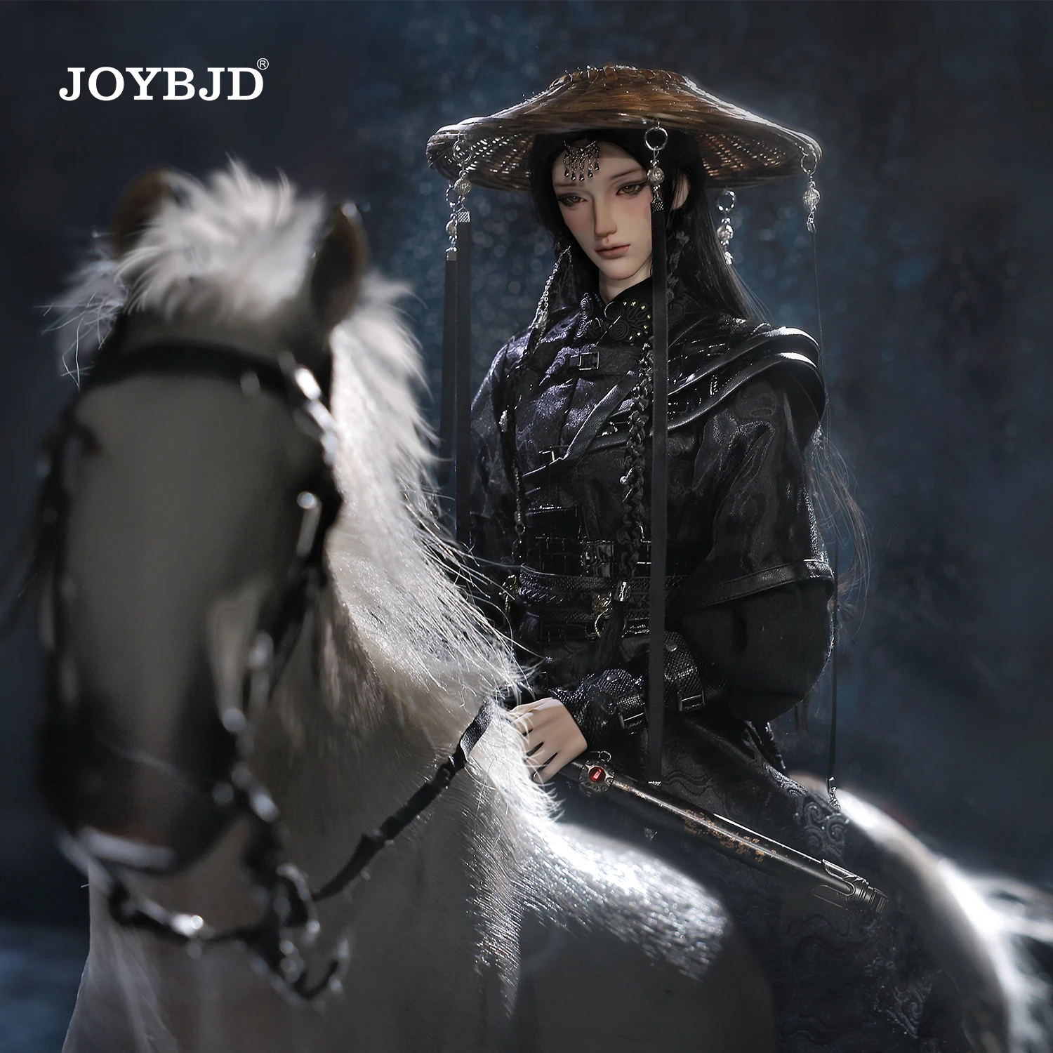 Joybjd Ravid 1/3 BJD Doll Joshua Body Armed Escort Swordsman Embroidered Uniform Guard Chinese Martial  Assassin Resin Toy