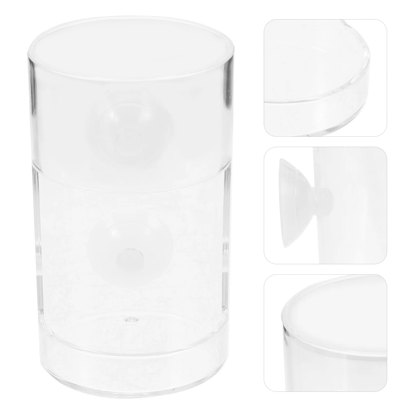 Fish Tanks Feeder Circles Clear Aquarium Round Accessories Feeding Supplies Ring