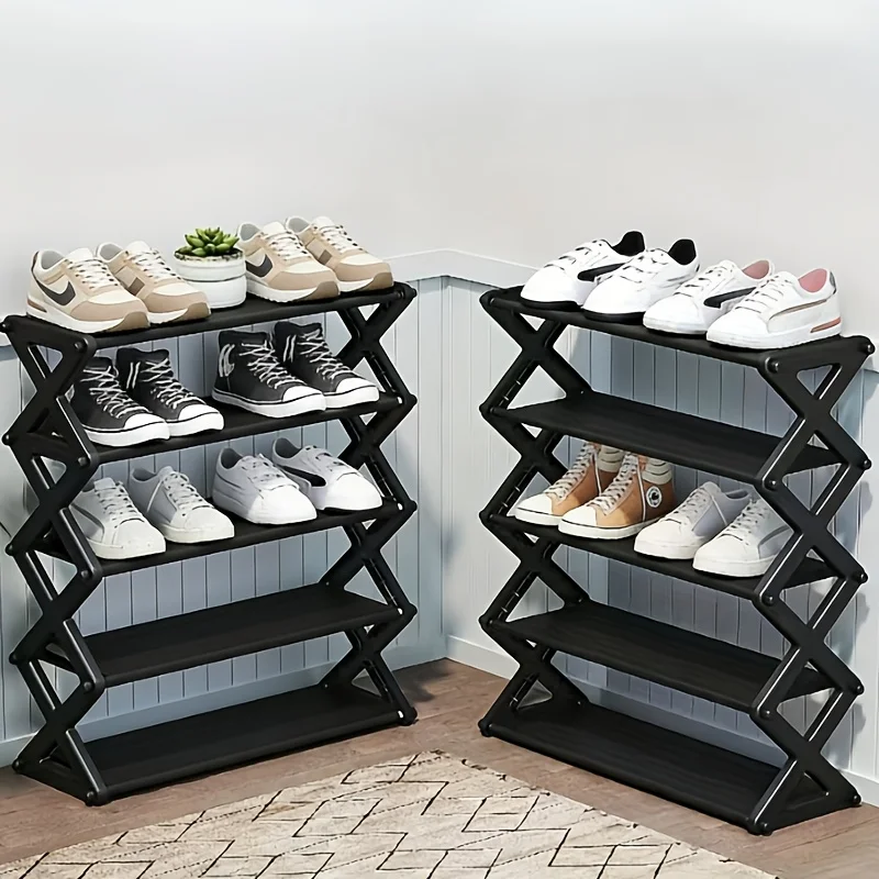 Innovative X-Shaped Multi-Functional Shoe Storage System,Multi-Layer Shoe Rack,Suitable for Organizing Spacious Areas in Bedroom