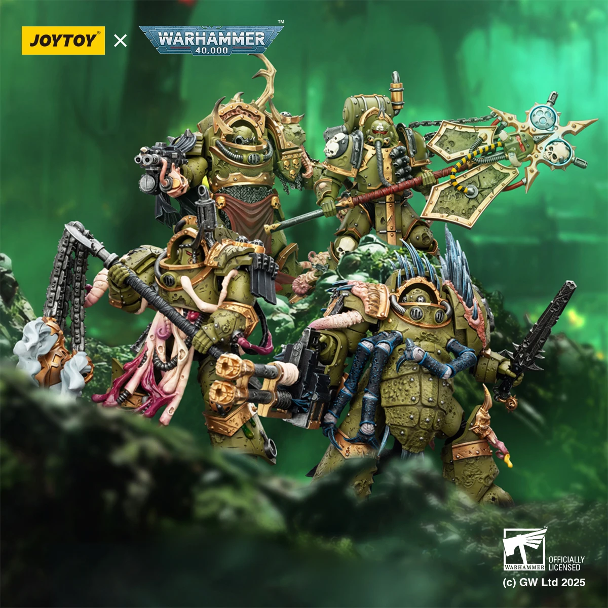 

JOYTOY Warhammer 40K: Терминатор Блайтлорд из Дэথгарда и Иконоборец из Плажного Корпуса