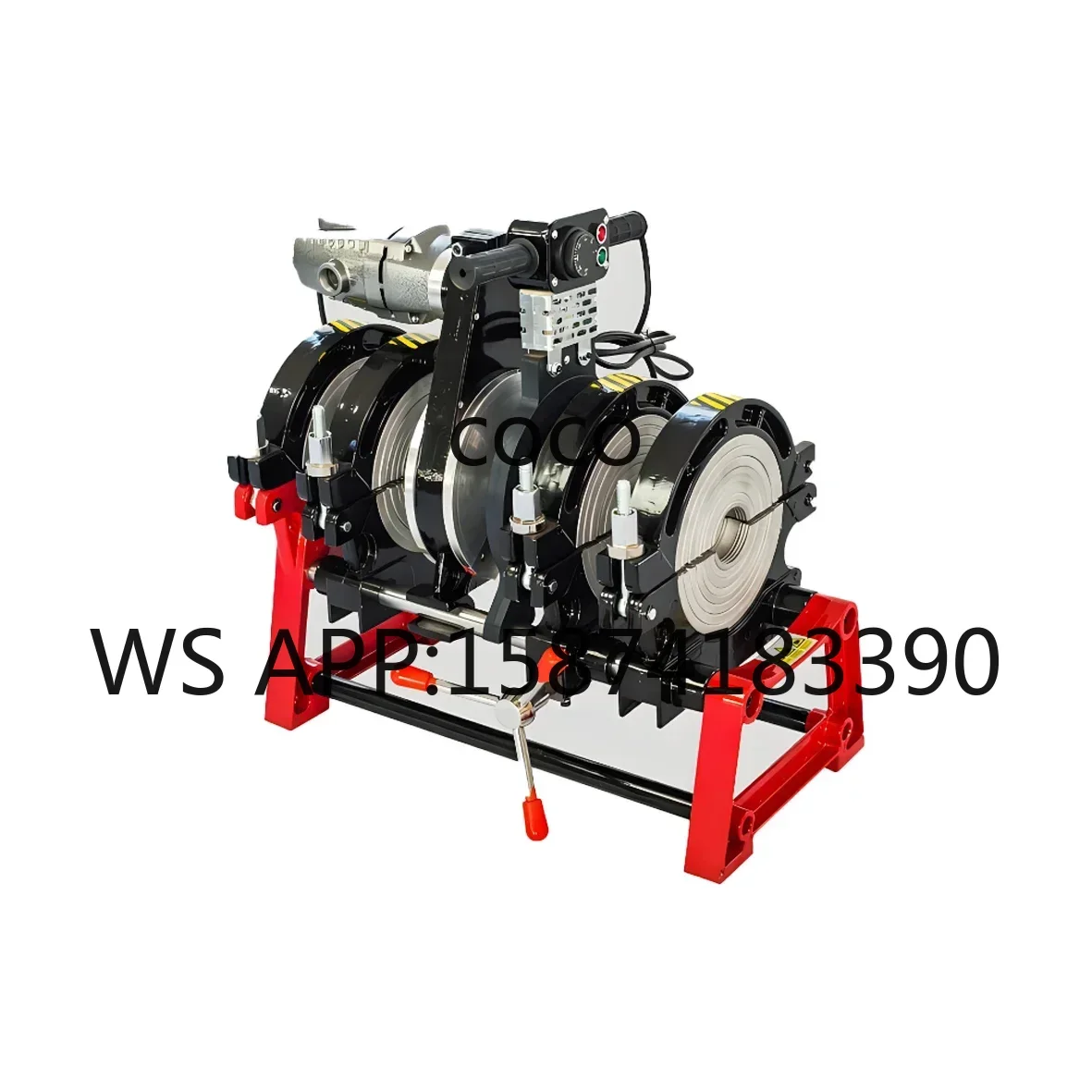 PE Pipe Hot Melt Butt Welding Machine 63-200mm Four Ring Manual Welder