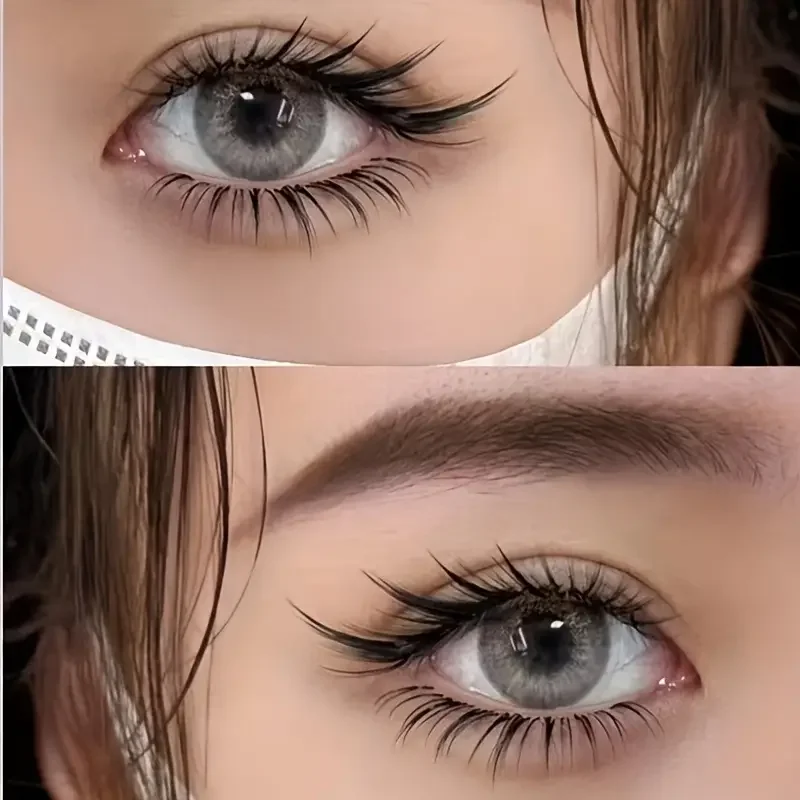 Pestañas postizas Fox Eye, extensión de extremo de ojo ahumado ligero, pestañas postizas inclinadas, mejore tu apariencia, perfecto para uso diario