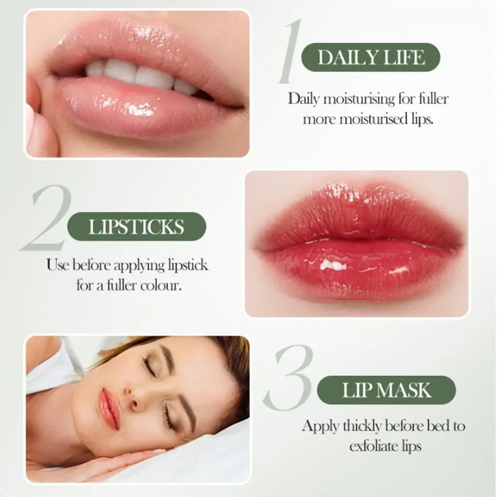 1 pz Frutta Balsamo per le labbra Set Rossetto idratante Base per trucco Idratante Lip Plumper Kit labbra anti-screpolature