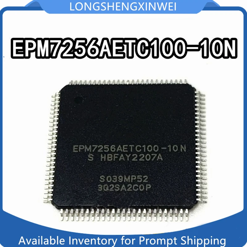 1PCS  EPM7256AETC100-10N EPM7256AETC100-10 QFP100 Original Programmable Logic Device Microcontroller Chip