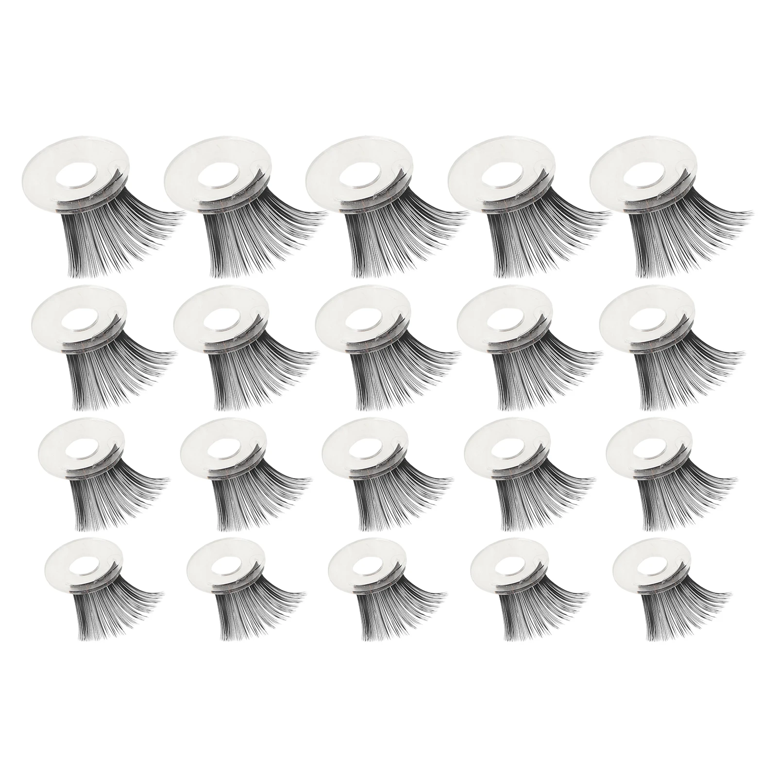 

20Pcs Safety Eyelashes for Crocheting Multi Size Amigurumi Eye Lashes Stuffed Animals Making Supplies 12Mm 14Mm 16Mm 18Mm