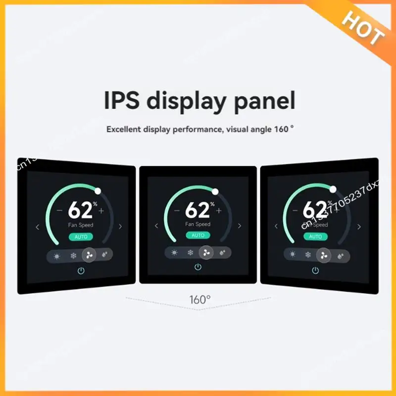 A43M ESP32-S3 4-Inch Square Capacitance Touch Screen Development Board 480X480 Wifi Bluetooth HMI/LVGL GUI Development Board