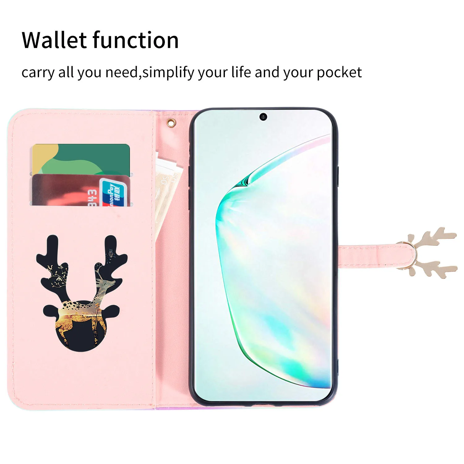 Anti-fall case Drop-proof Flip Phone Case Leather Case for Samsung Galaxy NOTE9 NOTE10 NOTE20 NOTE10PRO NOTE20U A21/A20[JP]