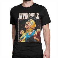 Graphic Printing Invincible Mark Grayson Comic T Shirt For Unisex  Cotton Tee Shirt Short Sleeve Clothing