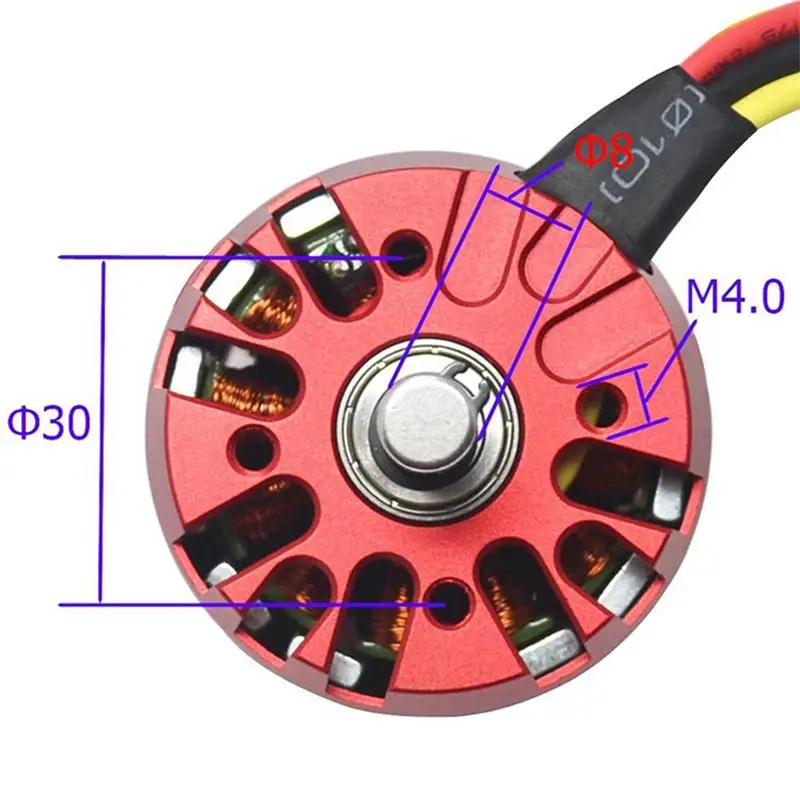 

(ABHW) Scooter Motor N5065 Electric Motor Surfboard Motor High Power Model Brushless Motor for Electric Tools