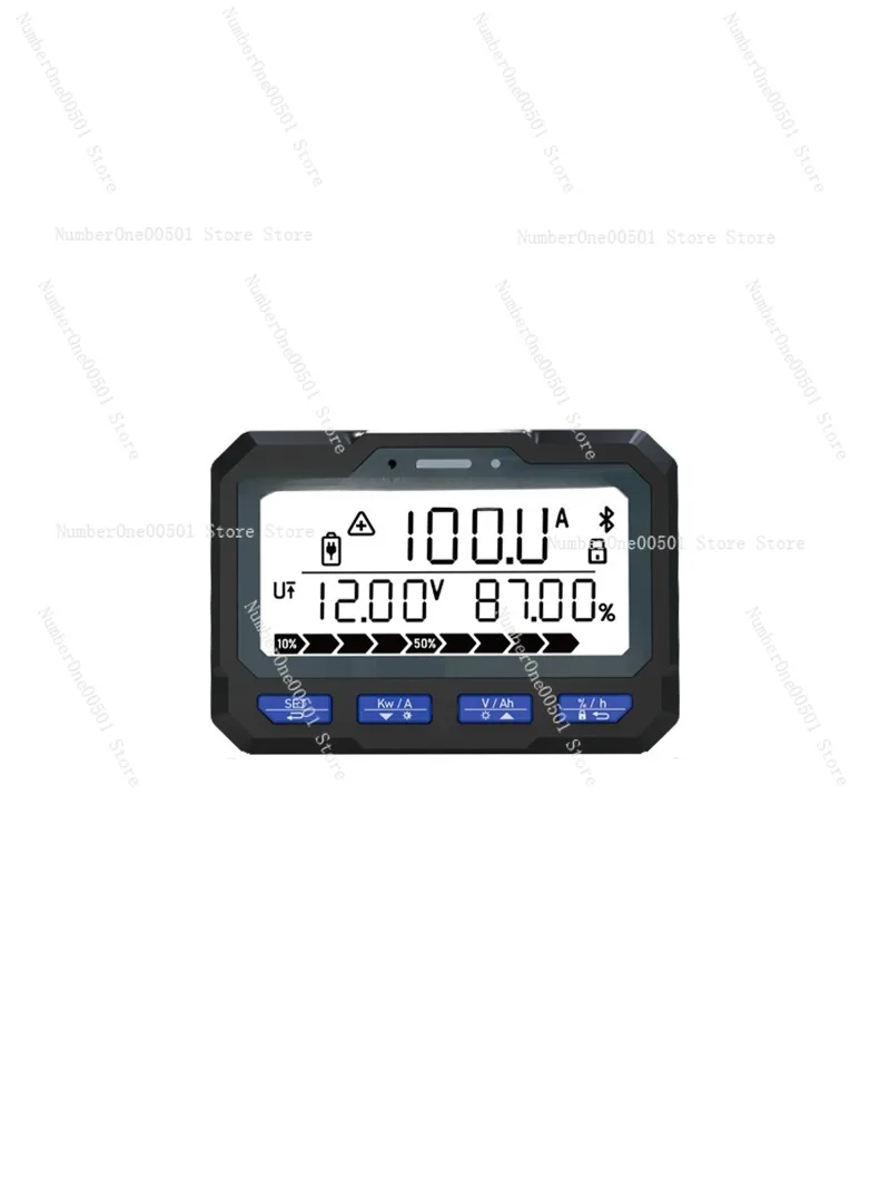 TX21 RV Bluetooth Coulomb Electric Vehicle Electric Motorcycle Tricycle Battery Display Meter Battery Capacity Detector