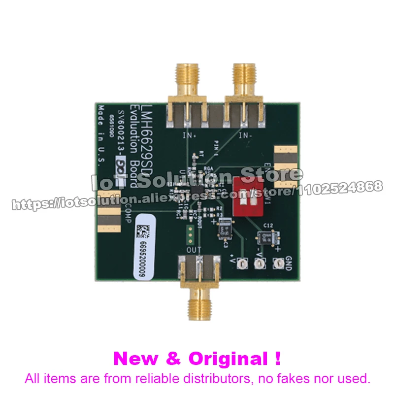 LMH6629SDEVAL LMH6629 evaluation module for ultra-low-noise high-speed operational amplifier with shutdown