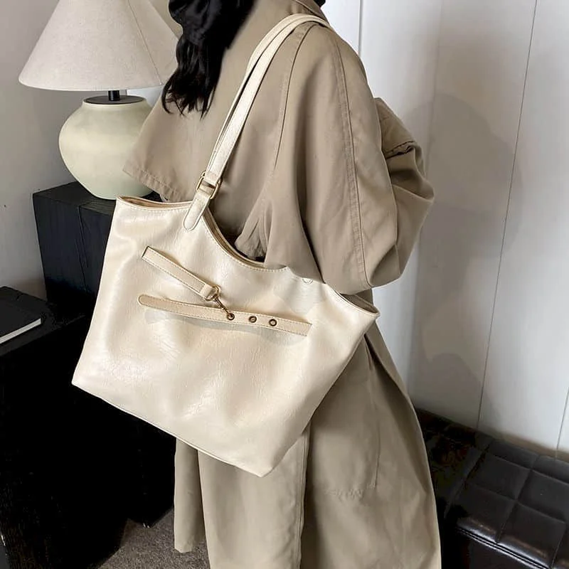 

High Quality Totes for Women Large Capacity Fashion Tote Shoulder Bag Commuting Office Lady Handbags Female 2025 New in Trendy