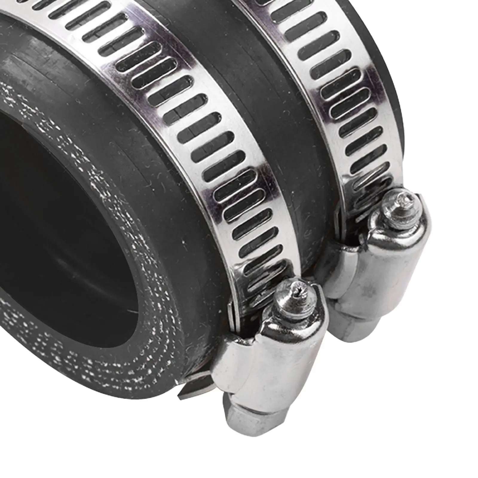 4xadaptador de carburador de motocicleta interface adaptador de admissão de carburador preto