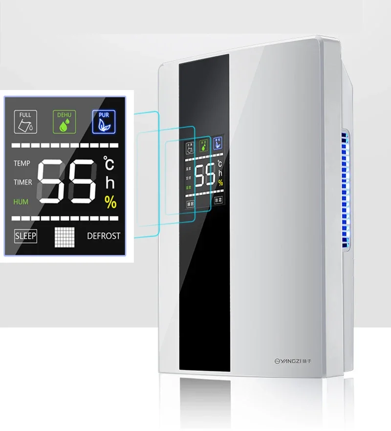 เครื่องลดความชื้นในอากาศระบบไฟฟ้า CS10E 0.8L/ทำความสะอาดไดร์เป่าเล็บลดความชื้น220V 110V appliances เครื่องปรับอากาศเครื่องลดความชื้น