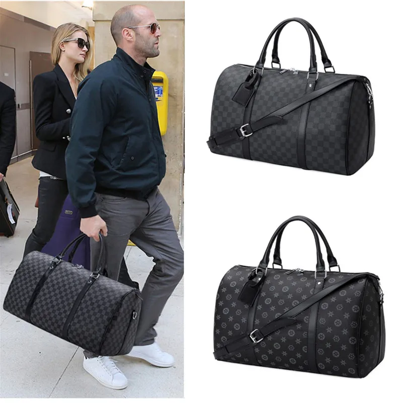 New Classic Men\'s and Women\'s Same Handbag Fashionable Casual All-matching Luggage Bags Large Capacity Diagonal Bags