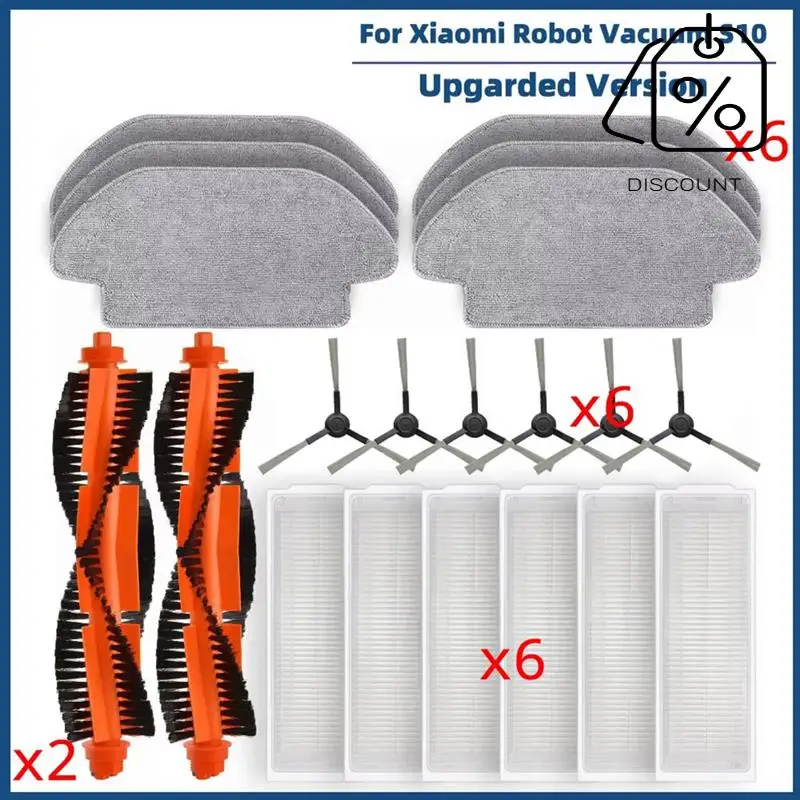 Sostituisci la spazzola rotante per Xiaomi Robot aspirapolvere S10 S12 T12 B106GL Accessori Accessori Spazzola laterale principale Filter-Y48A