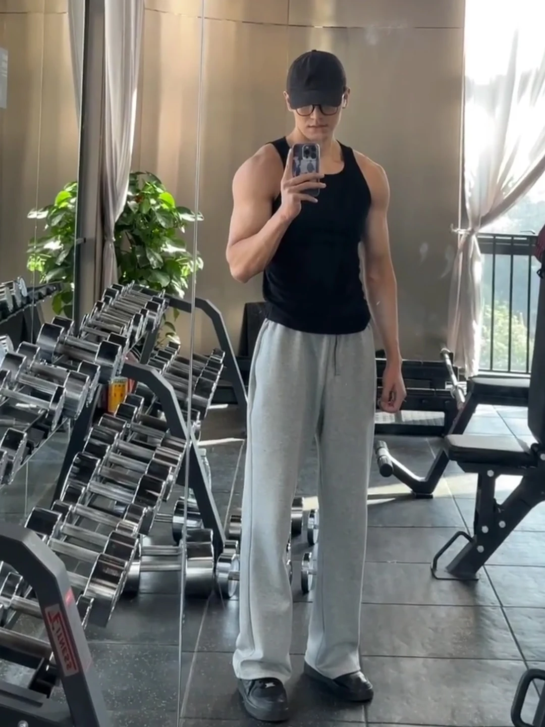 

Мужские спортивные брюки прямого кроя Light ey Straight Leg Fitn Pants для осени и зимы, американского стиля, с флисовой подкладкой, для спортзала