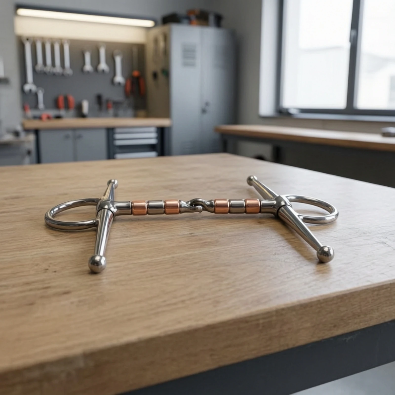 stainless-riding-horse-bit-jointed-center-with-copper-rollers-polished-inox-snaffle-for-schooling-arena