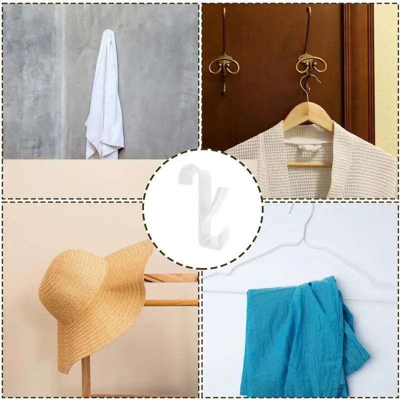 Y Shaped Hanger para Toalha Aquecida, Radiator Rail Banho Ganchos, suporte de roupa, cabide cachecol, espaço Secagem Rack