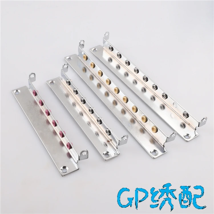 Embroidery Machine Accessories 9 Needle 6 Needle Under The Line Iron Steel Set Porcelain Sleeve