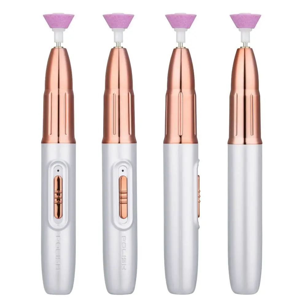 Handheld Electric Nail Polisher Rechargeable Powerful Electric Nail Drill Machine Low Noise Nail Sanding File Nail Care Kit