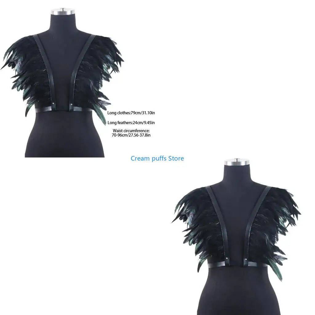 50LE Medieval Shawl Shoulder Wrap Gothic Shrug Poncho Women Men