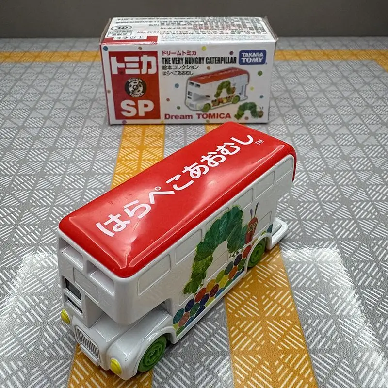 

TAKARA TOMY Diecast Car Model Dream Tomica SP The Very Hungry Caterpillar Toy Gift for boys Collection