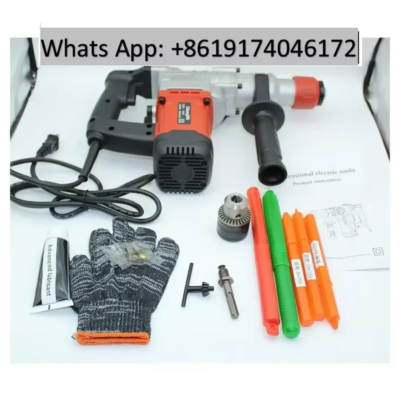 High power electric hammer drill pick 110V American standard multi-functional industry concrete impact view 6