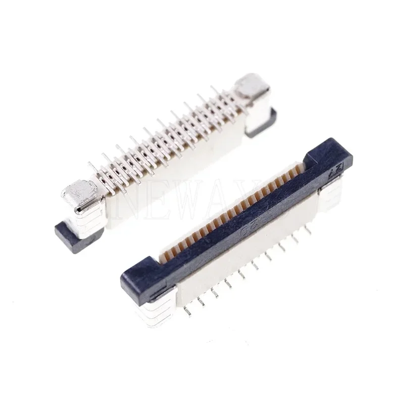 FFC FPC socket 0.5mm 1.0mm 4P/6/7/8/9/10/12/14/15/16/20/22/24/26/28/30/34/40/45/50/54/60 Pin Vertical Type Ribbon Flat Connector