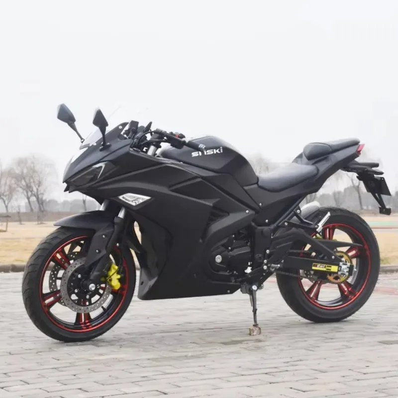 Image 5: Motocyclette de course à essence ZUIMI de haute qualité pour adultes, 200cc, vente en gros en Chine.