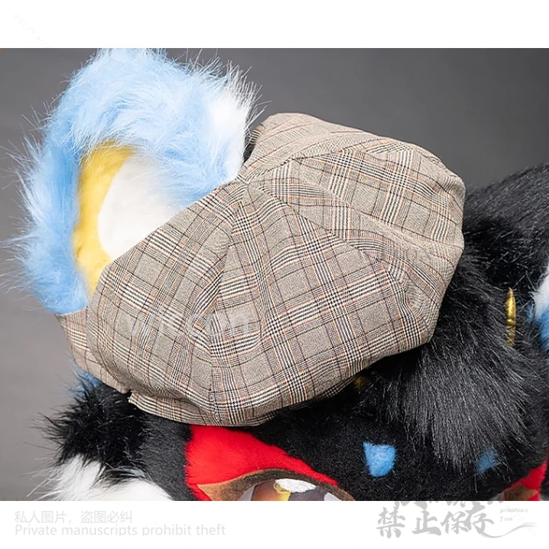 Аниме Косплей Животное Меховой Костюм Пушистый Cutecore Детектив Костюм Cos Индивидуальная Накидка Берет Кигуруми Реквизит Джирай Кий Униформа Каваи