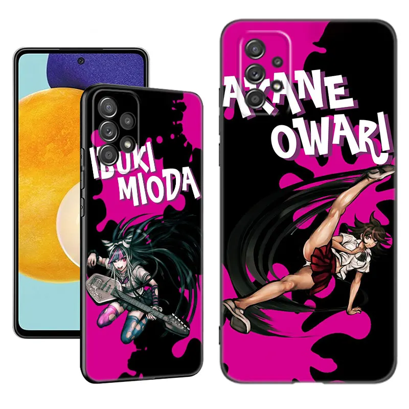 Danganronpa Phone Case For Samsung A13 A22 A24 A32 4G A23 A25 A34 A35 A52S A53 A54 A55 A73 5G A12 A14 A15 A31 A33 A50 A51 A72