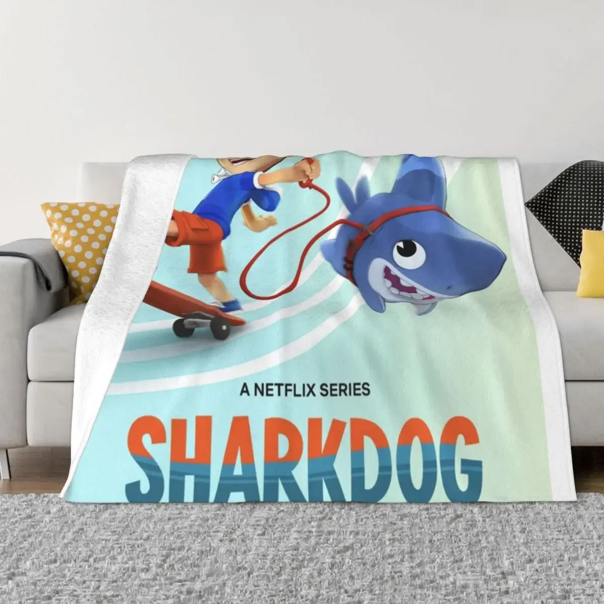 

Sharkdog Throw Blanket Fashion Sofas Baby Comforter Weighted Blankets