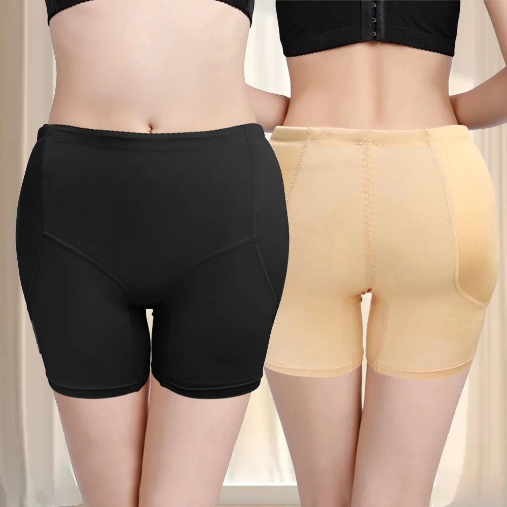 Vita alta donna imbottito senza cuciture Butt Lifter glutei Enhancer Shaper pantaloni Hip Pad mutandine Push Up Lingerie Shapewear Shorts