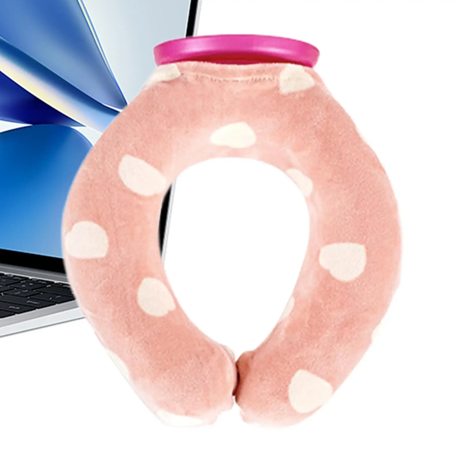 U Shaped Neck Hot Water Bottle Heat Cold Pack U Shaped Neck Hanging Water Injection Heating Bag For Cold And Hot Compress